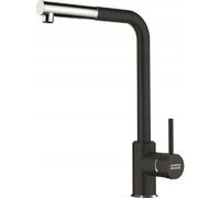 Franke Sirius grifo de cocina de pie cromo-negro 115.0668.279