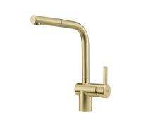 FRANKE 115.0681.242, Grifo del fregadero de la cocina Atlas Neo M pull-out, Oro