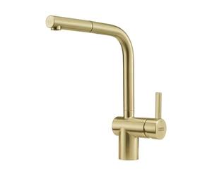 FRANKE 115.0681.242, Grifo del fregadero de la cocina Atlas Neo M pull-out, Oro