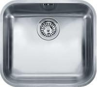 FRANKE 122.0021.440 Fregadero bajo encimera, Acero Inoxidable Cepillado