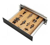Franke 131.0694.161, Wine Accessory Drawer Mythos FMY 14 WCRD BK, Black