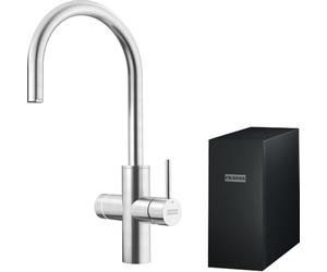 Franke 160.0708.956, Grifo de cocina/sistema de filtración multifuncional Mythos Water Hub Sparkling, Stainless steel