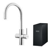 Franke 160.0708.956, Grifo de cocina/sistema de filtración multifuncional Mythos Water Hub Sparkling, Stainless steel