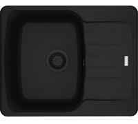 Franke Antea fregadero de granito 62x50 cm negro 114.0693.553