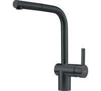 Franke ATLAS NEO - Grifo Caño Alto Extraíble Giratorio Negro