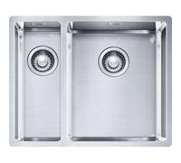 Franke Box Cocina Fregadero 001beu-bxx 260/160 - 34 - 16 Acero inoxidable seda brillo; überlaufloch oculta, 1 pieza