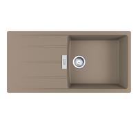 Franke Centro CNG 611-100 - Fregadero Fragranite 1 Cubeta con Escurridor Mueble 60cm