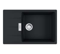 Franke Centro CNG 611-78 - Fregadero mueble 60cm negro mate 1C 1E