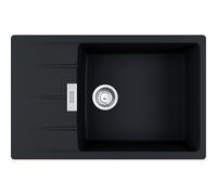 Franke Centro CNG 611-78 - Fregadero mueble 60cm negro Onyx 1C 1E