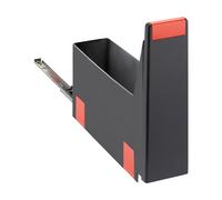 Franke Cube contenedor de residuos 4.5 l negro-rojo 134.0039.317