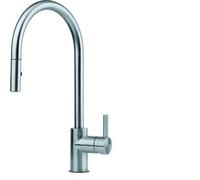 FRANKE 115.0590.045, Grifo del fregadero de la cocina Eos Neo pull-out spray, Acero inoxidable