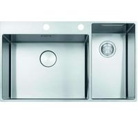 FRANKE - fregadero de cocina 1 bañera y 1/2 de 86 cm Box Center bwx 220 ? 54 ? 27 TL wa240bl
