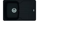 Franke Fregadero De Fragranit AZG 611-78 Negro Mate Con Perilla
