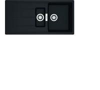 Franke Fregadero De Fragranit CNG 651-100 Onyx Con Perilla De Acero Inoxidable