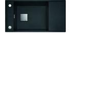Franke Fregadero De Fragranit FSG 211-86 Onyx Con Botón De Acero Inoxidable