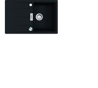 Franke Fregadero Fragranit CNG 611-78 Negro Mate Con Perilla De Acero Inoxidable