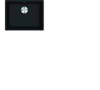 Franke Maris MRG 110-52 125.0683.184 - Fregadero de granito (accionamiento manual), color negro mate