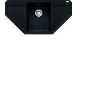 Franke Fregadero Fragranit MRG 612-97 E BlackMatt Con Botón De Acero Inoxidable