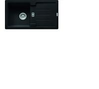 FRANKE STRATA STG 614-78 Fregadero de cocina, empotrado, Fregadero empotrado, Fregadero negro mate, 780 x 435 mm, 114.0657.828