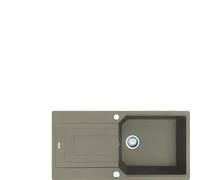 Franke Fregadero Fragranit UBG 611-100 Cashmere Con Perilla De Acero Inoxidable