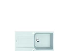 Franke Fregadero Fragranit UBG 611-100 Glacier Con Perilla De Acero Inoxidable