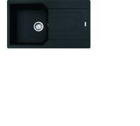 Franke Fregadero Fragranit UBG 611-86 Negro Mate Con Perilla