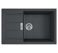 FRANKE Fregadero Sirius S2D-611-78 XL Carbone 1 CUBETA 1 ESCURRIDOR