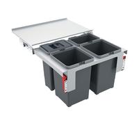 Franke 121.0200.676 Clasificador de Residuos, Gris, 56.2 x 39.9 x 36.0 cm