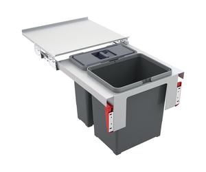 Franke Garbo contenedor de residuos 48 l acero-gris 121.0200.692