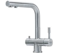 Franke; Grifo de cocina con sistema de filtración de agua Atlas Celar Water (120.0179.978); Color: Acero inoxidable