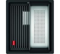 Franke Kanon fregadero de granito 42x37 cm negro 125.0634.798