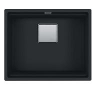 FRANKE Kubus 2 KNG 110-52 Black Matt - 12613 - Fregadero de granito (46,0 x 56,0 x 20,0 cm)