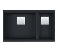 Franke Kubus 2 KNG 120-46-21 - Fregadero Fragranite Dos Cubetas Mueble 80cm