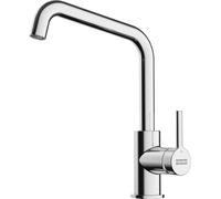 Franke Lina U 115.0728.473 - Grifo de cocina con caño giratorio, cromado