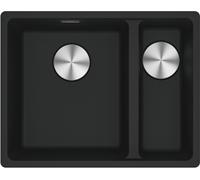 Franke Maris fregadero de granito 52x40 cm negro 125.0687.264