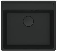 Franke Maris fregadero de granito 56x51 cm negro 114.0693.516