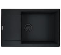 Franke Maris fregadero de granito 78x50 cm negro 114.0693.520