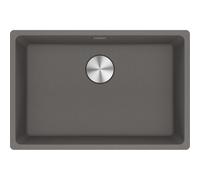 Franke Maris MRG 110-62 - Fregadero bajo encimera mueble 70 cm gris piedra