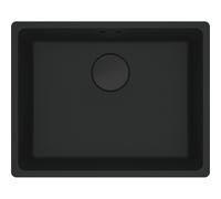 Franke Maris MRG 610-52 - Fregadero encastre mueble 60cm negro mate