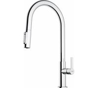 Franke Maris Slim Clear Water J Pull-Out grifo de cocina de pie cromo 120.0730.870