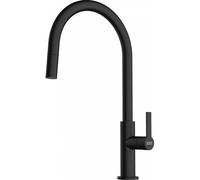 Franke Maris Slim J Pull-Out grifo de cocina de pie negro 115.0728.389