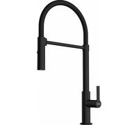 Franke Maris Slim Semi-Pro grifo de cocina de pie negro 115.0728.396
