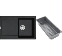 Franke Maris zlewozmywak granitowy z wkładką ociekową 78x50 cm onyx 114.0741.971