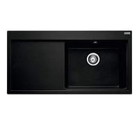 Franke MTG 611 Fragranit - Fregadero (Fragranite, Negro, 1 Cuenca, 500 x 390 mm, 20,5 cm, 1000 mm)