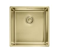 Franke Mythos Masterpiece BXM 210/110-40 Gold - Fregadero de acero inoxidable 127.0662.648