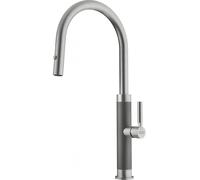 Franke Mythos Masterpiece Pull-Out Spray grifo de cocina de pie acero inoxidable 115.0711.554