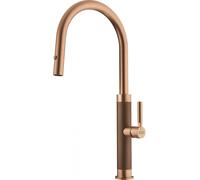 Franke Mythos Masterpiece Pull-Out Spray grifo de cocina de pie cobre 115.0711.557