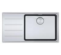 Franke Mythos MYX 211-86 - Fregadero de acero inoxidable cepillado 127.0642.075