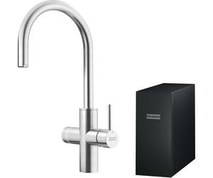 Franke Mythos Water Hub Sparkling grifo de cocina de pie acero inoxidable 160.0708.956