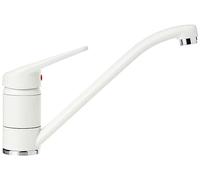 Franke Novara Plus Blanco - Grifo (Desplegable, Blanco, Acero inoxidable, Grifos de palanca, Solo, Tipo C)